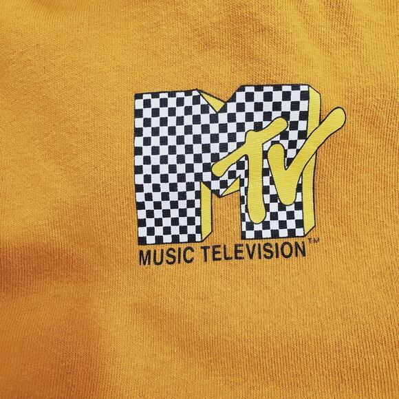 MTV | Pullover Graphic Sleeve Stripe Retro Sweatshirt - Picture 6 of 8